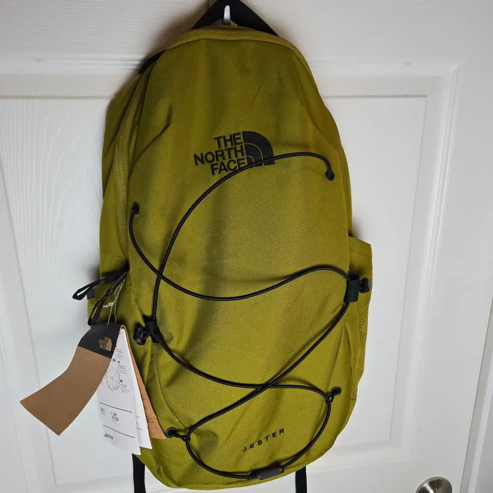The North Face Jester Backpack Everyday Laptop Forest Olive Light Heather OS